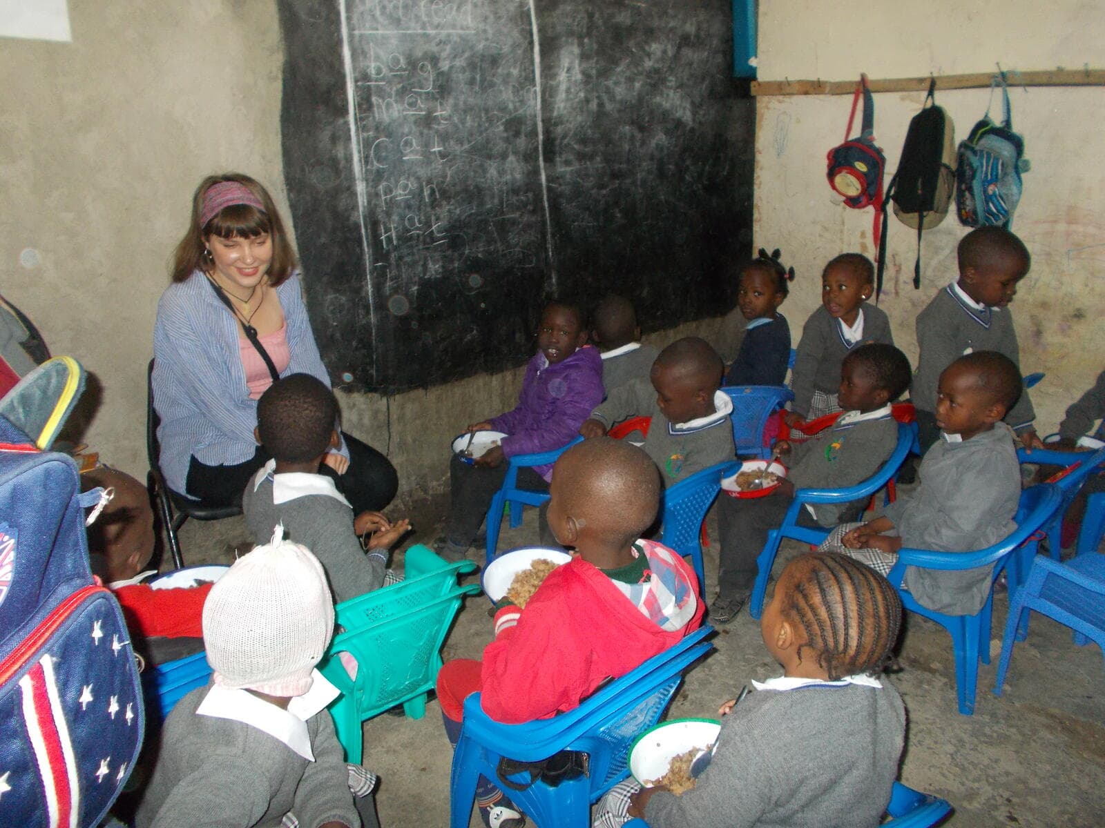 Sponsor storytelling with children